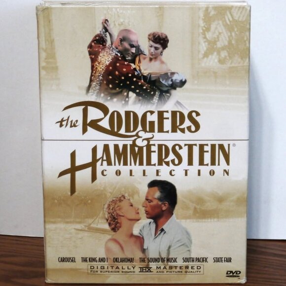 THE RODGERS & HAMMERSTEIN COLLECTION DVD 6 Movie Set - Carousel - The King and - Picture 1 of 10
